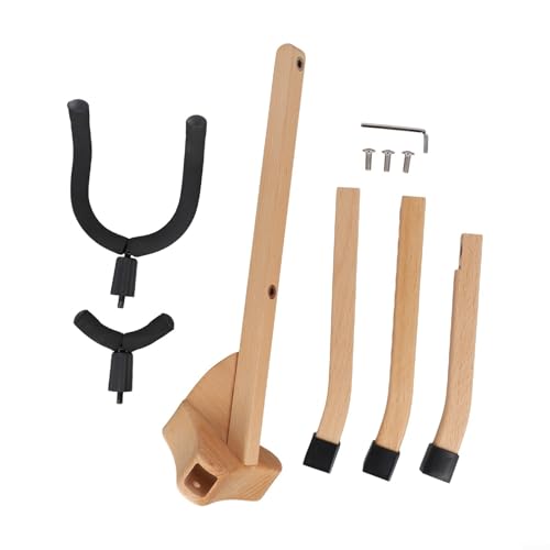 Soporte de madera para saxofón con capa protectora para saxofones altos y tenores