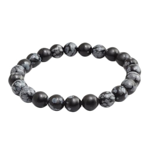Bracelet d'amitié YCQYM en pierres de nature rondes et cristal rouge