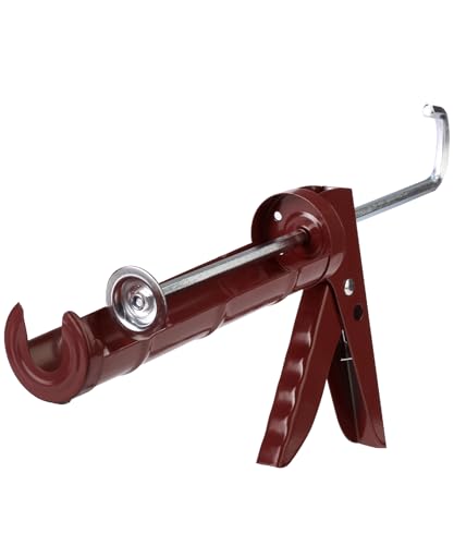 Bates- Caulking Silicone Gun, 10:1 Thrust Ratio, Hand Caulking Guns, No Drip