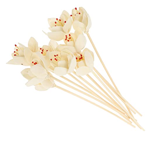 10 unidades varitas difusoras de aceite esencial floral