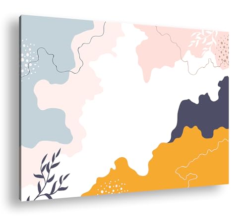 Impression d'art abstraite deyoli 90x60 cm | Tableau mural salon et toile moderne