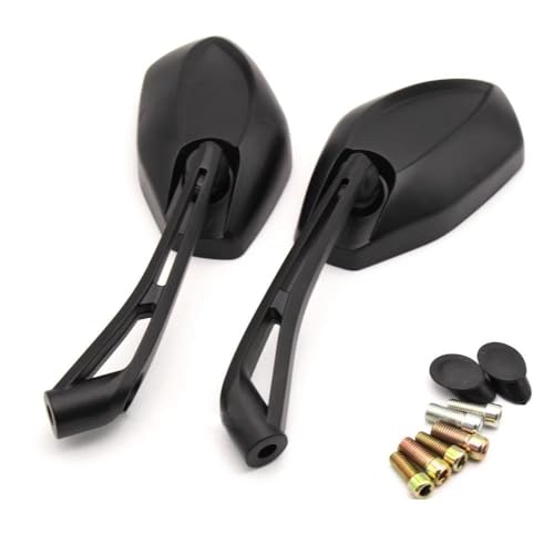 Espejos retrovisor motocicleta para Suzuki GSR 750 de 2011 a 2015 en color negro mate 3