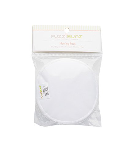 FuzziBunz Breast Pads, White
