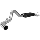 Flowmaster 17328 American Thunder Cat-Back Exhaust Kit 3.5 Inch Aluminized Steel 4 Inch Polished Stainless Tip Compatible with 2001-2006 2007 Classic Chevy Silverado GMC Sierra 2500HD/3500HD 6.0L 8.1L