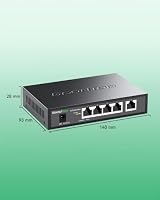 5-Port 2.5 Gbit PoE Switch, 4X 2.5G 30W PoE+ (802.3af/at), 1x 2.5G Uplink – Ansicht 8