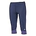 adidas Performance Women's Techfit Capri, Raw Purple/Dark Purple, Large