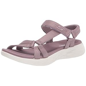 Skechers On-The-go 600 Brilliancy Sportsandalen voor dames, Light Mauve Ltmv, 41 EU