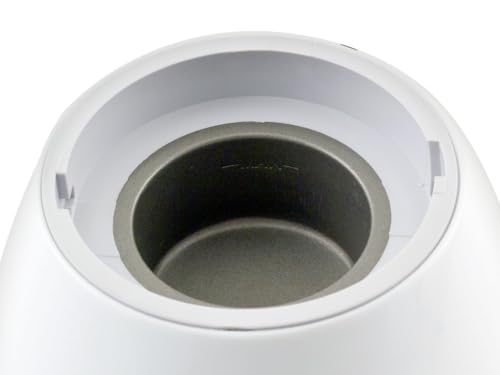 BEPER 40.967N Gesichtssauna und Aromatherapie mit 2 Stufen, Heil- und Entspannungsbehandlungen, Feuchtigkeitsversorgung und Gesichtsreinigung, parfümierter weiß / grüner Tank für Essenzen