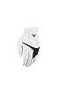 Callaway Golf Weather Spann Glove (Worn on Left Hand,White,Large,Men's)