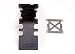 Traxxas 4938 Replacement Rear Skid plate, T-Maxx