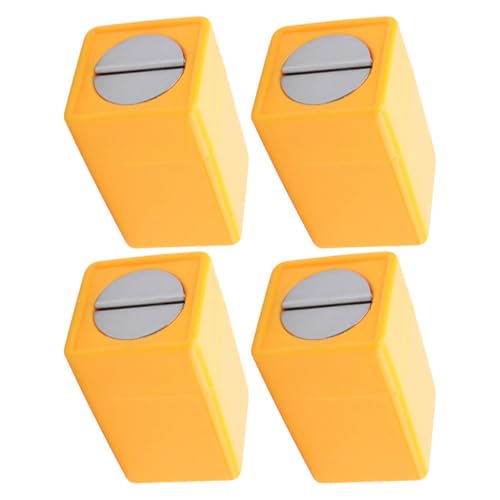 NOLITOY 4piezas Caja de Metal para Desechar Cuchillas de Afeitar Unidades Contenedor para Reciclar de Afeitar Usadas para Almacenar de Forma Segura el Baño o Cocina