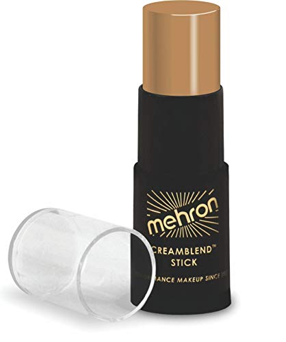 Image of Mehron Makeup CreamBlend Stick (0.75 Ounce) (MEDIUM DARK OLIVE)