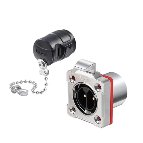 Connecteur de panneau étanche IP68 M24 résistant à l'eau pour système extérieur