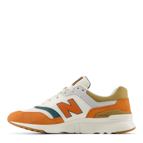 New Balance Men's 997H V1 Sneaker, Sea Salt/Infield Clay/New Spruce, 10.54