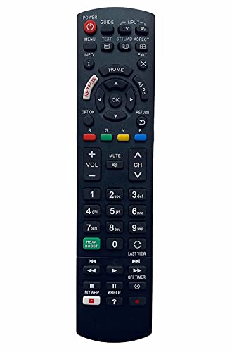 Image of BLACKSHEEP Remote Compatible with Panasonic LCD /LED Smart TV with Netflix Function (Old Remote Functions Must be Exactly Same)