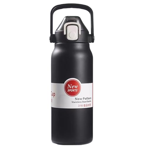 Renchey Termo de Agua - Control de Temperatura Botella de Agua | Termo Portátil 1300ml para Gimnasio, Deporte, Viaje, Senderismo, Trabajo