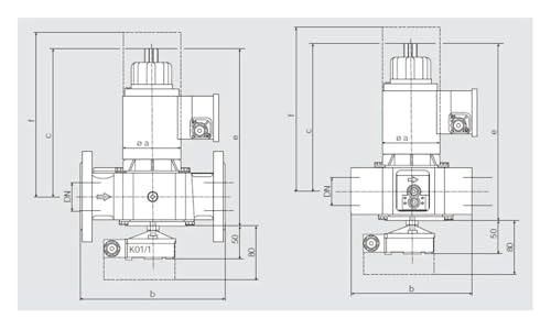 Électrovanne gaz réglable MVD207-5 haute précision industrielle