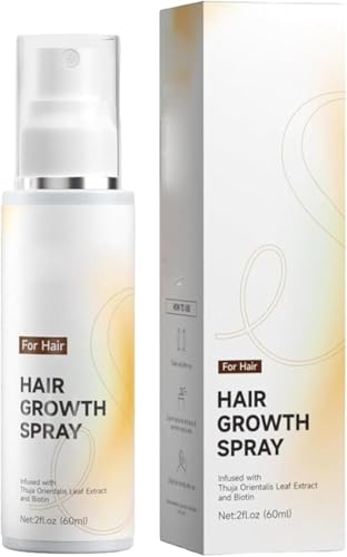 2026 Snidin Hair Growth Spray 60mlNatural Rosemary Oil for Hair Growth Non-Greasy Anti-Thinning&Hair Loss Prevention Biotin&Cypress Extract Lightweight Daily Scalp Spray for Men&Women (1PCS)