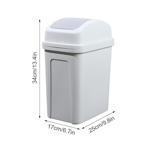 Caneca de Basura para Cocina 4 galones con Tapa Basculante miniatura 6