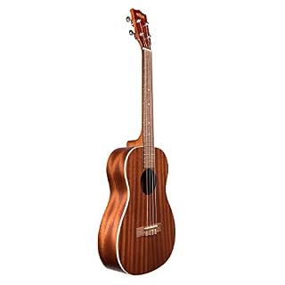 KALA KA KA B Ukulélé Baryton en Acajou avec housse - Les Beatles, Paul McCartney, John Lennon, RIngo Starr, George Harrison KALA KA KA B Ukulélé Baryton en Acajou avec housse – Image 4