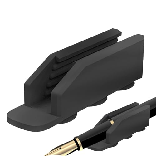 Sghtil Portalápices con ventosa, soporte de silicona para bolígrafo para coche, estuche portátil para bolígrafos, organizador de escritorio resistente para estudiantes, sala de estar, profesores Sghtil Portalápices con ventosa, soporte de silicona para bolígrafo para coche, estuche portátil para bolígrafos, organizador de escritorio resistente para estudiantes, sala de estar, profesores