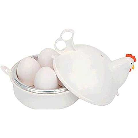 Nvanvmm Microwave Chicken Shaped Egg Boiler Cover