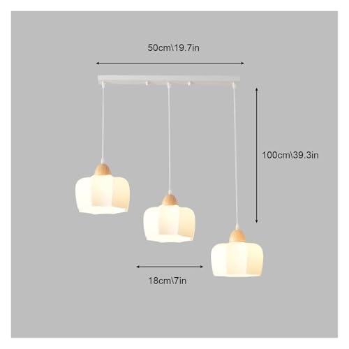 Lumière suspendue en verre de haute qualité avec douille E27 - 4