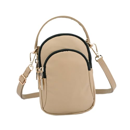Sac à main femmes imperméable violet avec bandoulière nylon