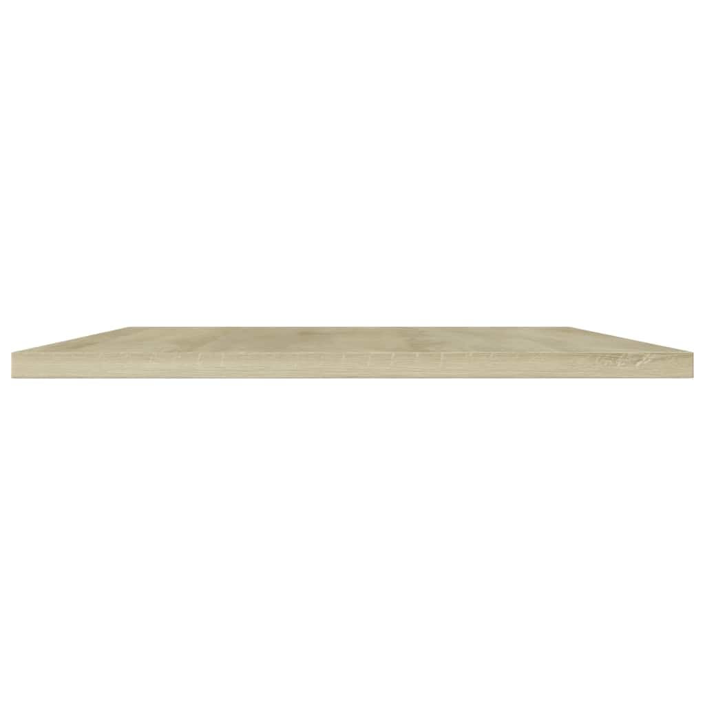Pannelli per scaffali 4 pezzi Dub Sonoma 80x40x1,5 cm truciolato