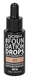Foundation Drop SPF10 - 10 TAN - Gosh Copenhagen