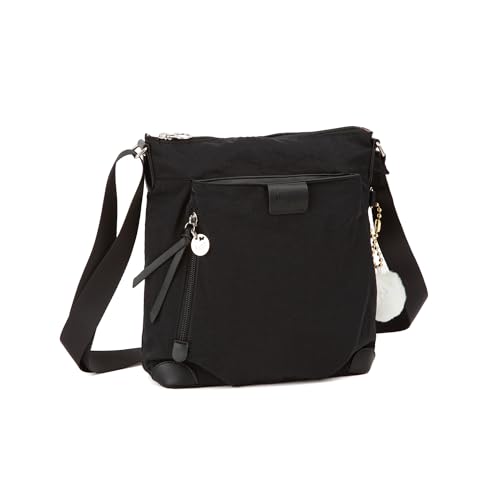 [カナナプロジェクト コレクション] ショルダーバッグ 縦型 軽量 ECD-1 19082 ブラック