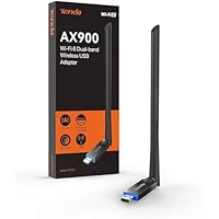 Tenda Adaptador USB WiFi para PC, Doble Banda 2.4G/5GHz, Antena