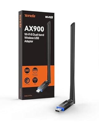 Tenda AX900 Adaptador USB WiFi para PC, Doble Banda 2.4G/5GHz, Antena WiFi 6dBi, Soft-Ap, MU-MIMO, WPA2, Windows 7/10/11, U11 Pro | Ya disponible en tu tienda friki favorita! En mundofriki.es!