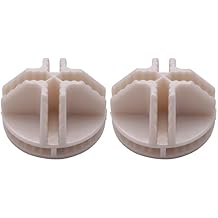 40 Pcs Grid Cube Connector Abs for Wire Cube Storage Shelving White