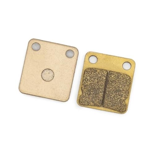 Disques et plaquettes de frein arrière dorés haute friction pour Pit Bike