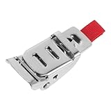 BUGUUYO Schnellverschluss Satz Motorradhelm Kinnriemenadapter Edelstahl 2,5cm Breite Ratschenschnalle für Integral- Dreiviertel und Halbschalenhelme