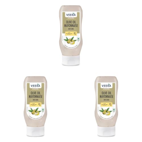 Image of Veeba Olive Oil Mayonnaise (300g) (Pack of 3)