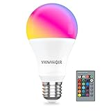 Color Changing Light Bulbs, 5W A19 RGB LED Light...