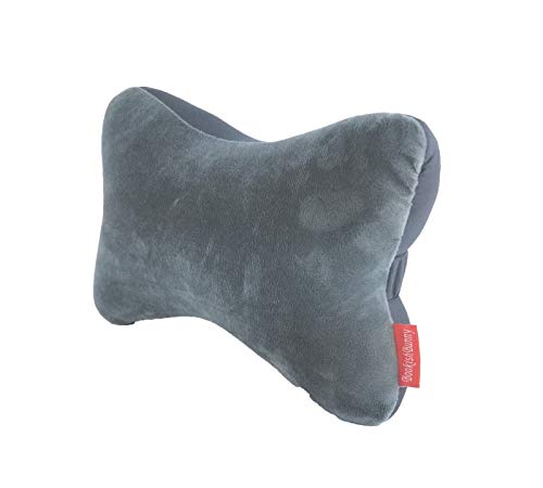 Almohada espuma viscoelástica tamaño mediano gris miniatura 1