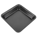 TOGEVAL Bandeja de Horno de Acero al Resistente y Duradera Antiadherente para Pizza Galletas y Asados para Horno Doméstico