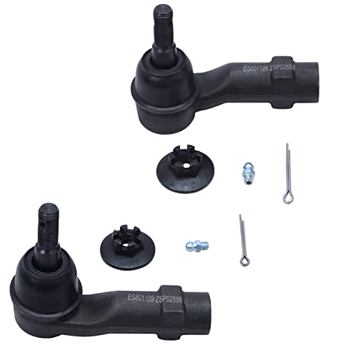 Image of Detroit Axle - Front 8pc Control Arms Kit for 2013-2016 Dodge Dart, 2 Lower Control Arms 4 Inner & Outer Tie Rods 2 Sway Bar End Links 2014 2015 Replacement