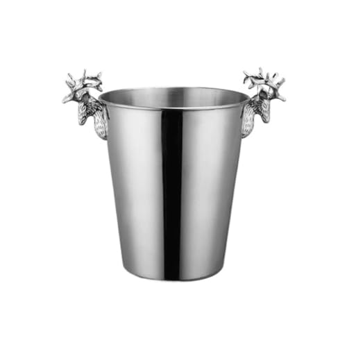 Cubitera de acero inoxidable para enfriar botellas en barras de bar y fiestas 2