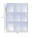 Ultra PRO Platinum Series 9-Pocket Pages (50 ct.) - Card Sleeves Binder Sheets for Trading, Sports, and Gaming Cards - Archival Safe
