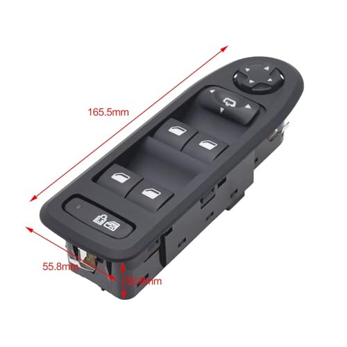 Interrupteur de vitre Citroën C5 bloqué ? Remplacez la commande 96644915XT défectueuse