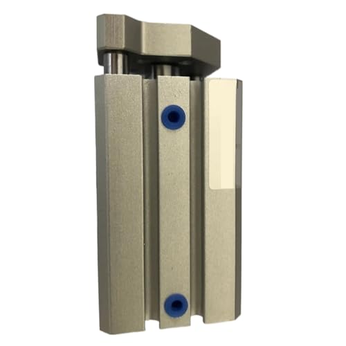 Cilindro neumático CQM de 20mm y carrera de 40mm con barra de guía 3