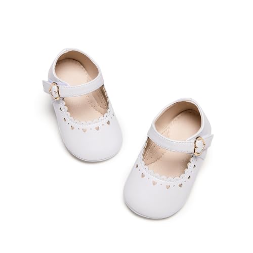 Image of PHIRAMIN Toddler Girl Mary Jane Dress Shoes-Little Girl School Uniform Shoes for Wedding Party