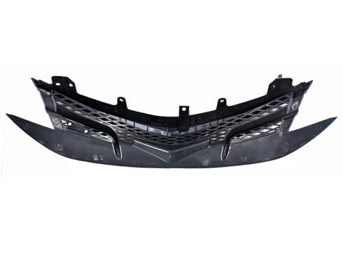 Calandre avant pour Corolla 2017-2019 avec maille de protection robuste noir brillant