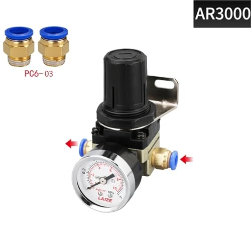 Régulateur AR3000 G1/4 pour stopper les variations de pression du compresseur - 3