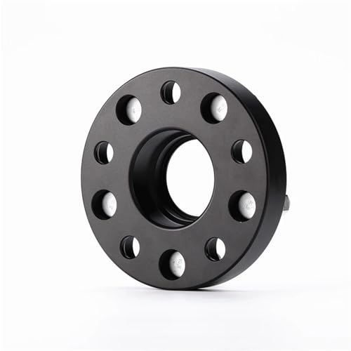 Car Wheel Spacers For BMW E46 E60 E90 F10 F30 For Mini Wheel Spacers 5x120 CB 72.6mm M14x1.5 Hub Adapter Tire Accessories 1 Piece(1 Piece Black 25mm)