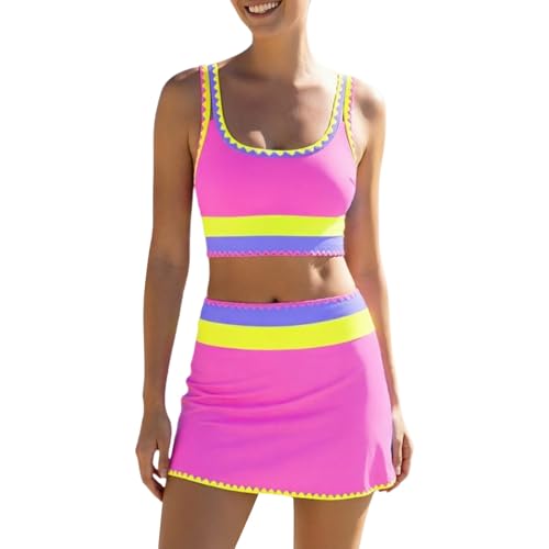 Maillot de bain bandeau femme 3 pièces tankini chic avec shorty et robe de plage grande taille